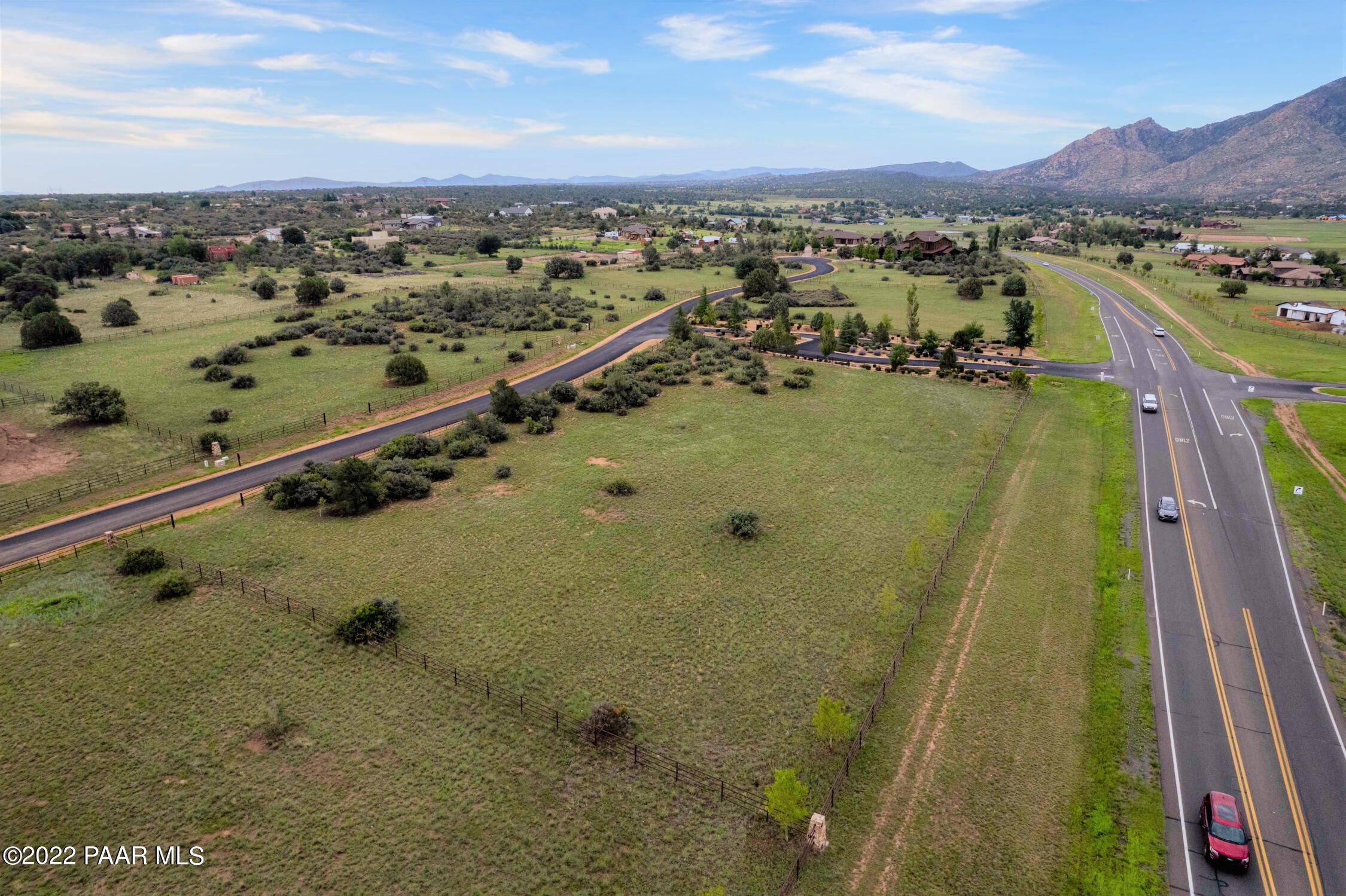 9630 North Equine Road Prescott, AZ 86305 - Photo 13 of 28 an aerial view of a residential houses with outdoor space