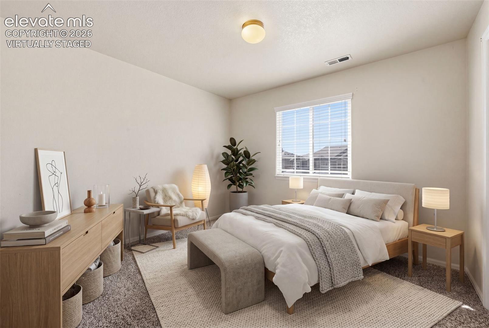 6306 Pilgrimage Road Colorado Springs, CO 80925 - Photo 24 of 37 VIRTUALLY STAGED
secondary bedroom