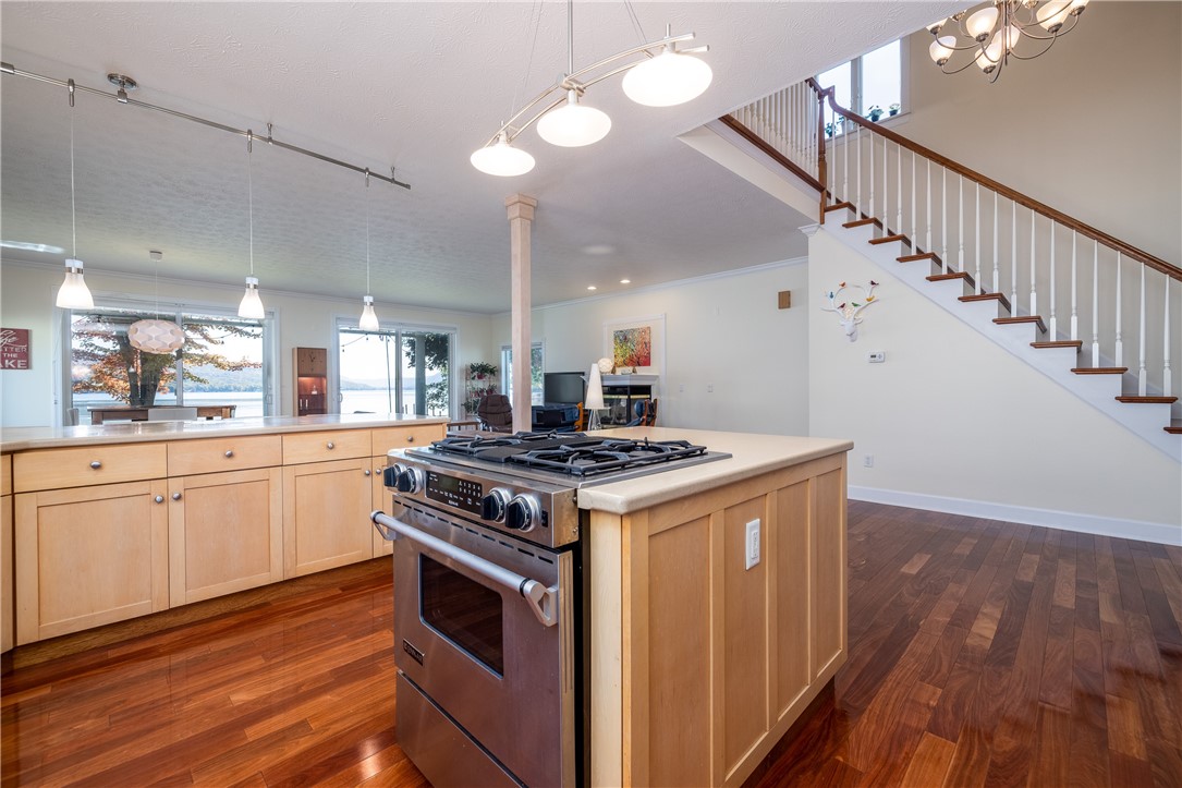 8833 Sandy Bottom Road Richmond, NY 14471 - Photo 17 of 50 SPECTACULAR GREAT ROOM FEATURING COOK'S KITCHEN!