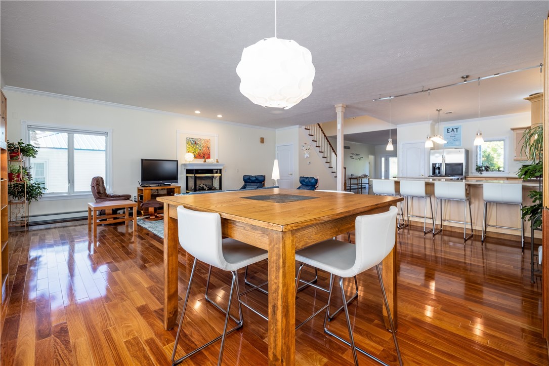 8833 Sandy Bottom Road Richmond, NY 14471 - Photo 23 of 50 SPECTACULAR GREAT ROOM WITH GAS FIREPLACE & WALL O