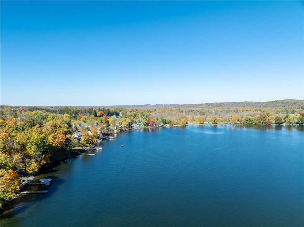 8833 Sandy Bottom Road Richmond, NY 14471 - Photo 34 of 50 AERIAL VIEWS OF THE NORTH SHORELINE OF HONEOYE LAK