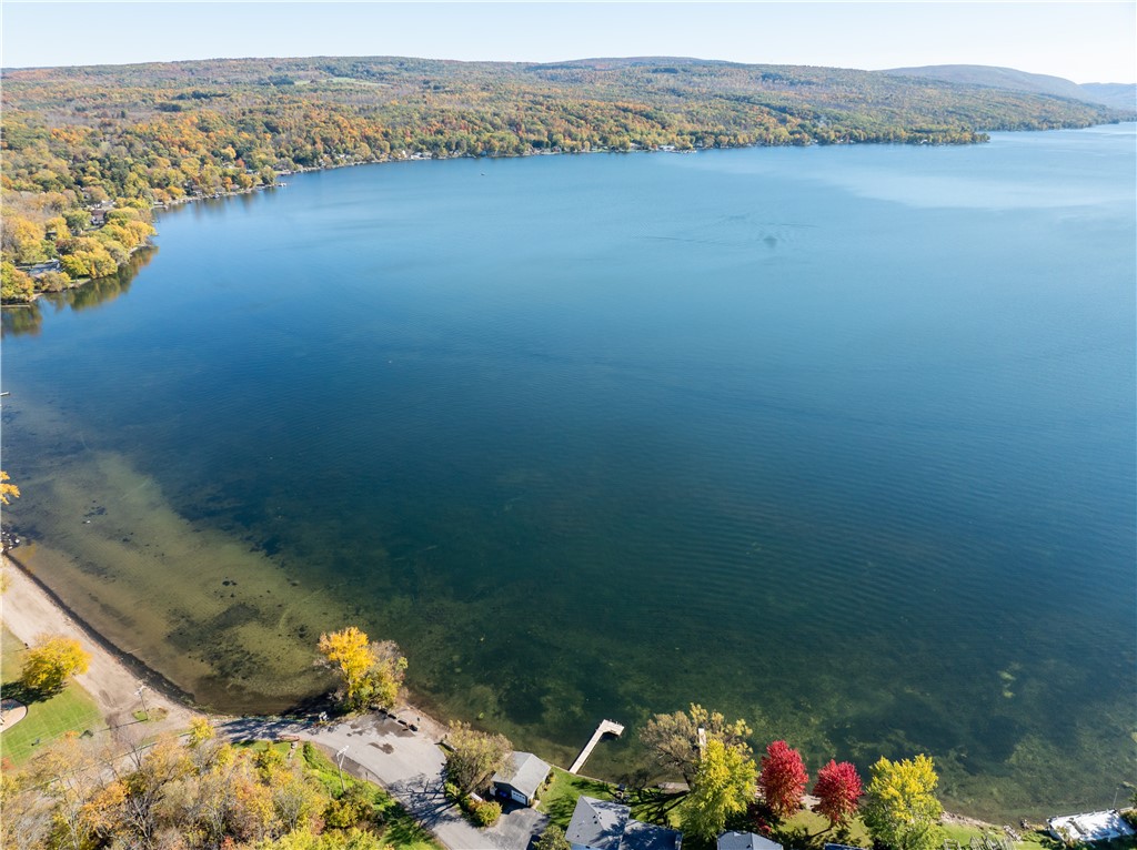 8833 Sandy Bottom Road Richmond, NY 14471 - Photo 35 of 50 AERIAL VIEWS OF THE EAST SHORELINE OF HONEOYE LAKE
