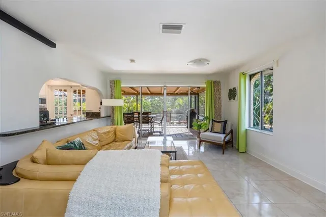 a workspace with furniture and window