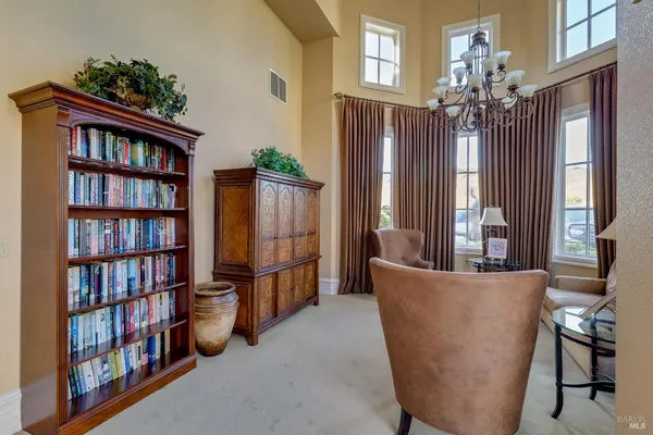 a view of empty room