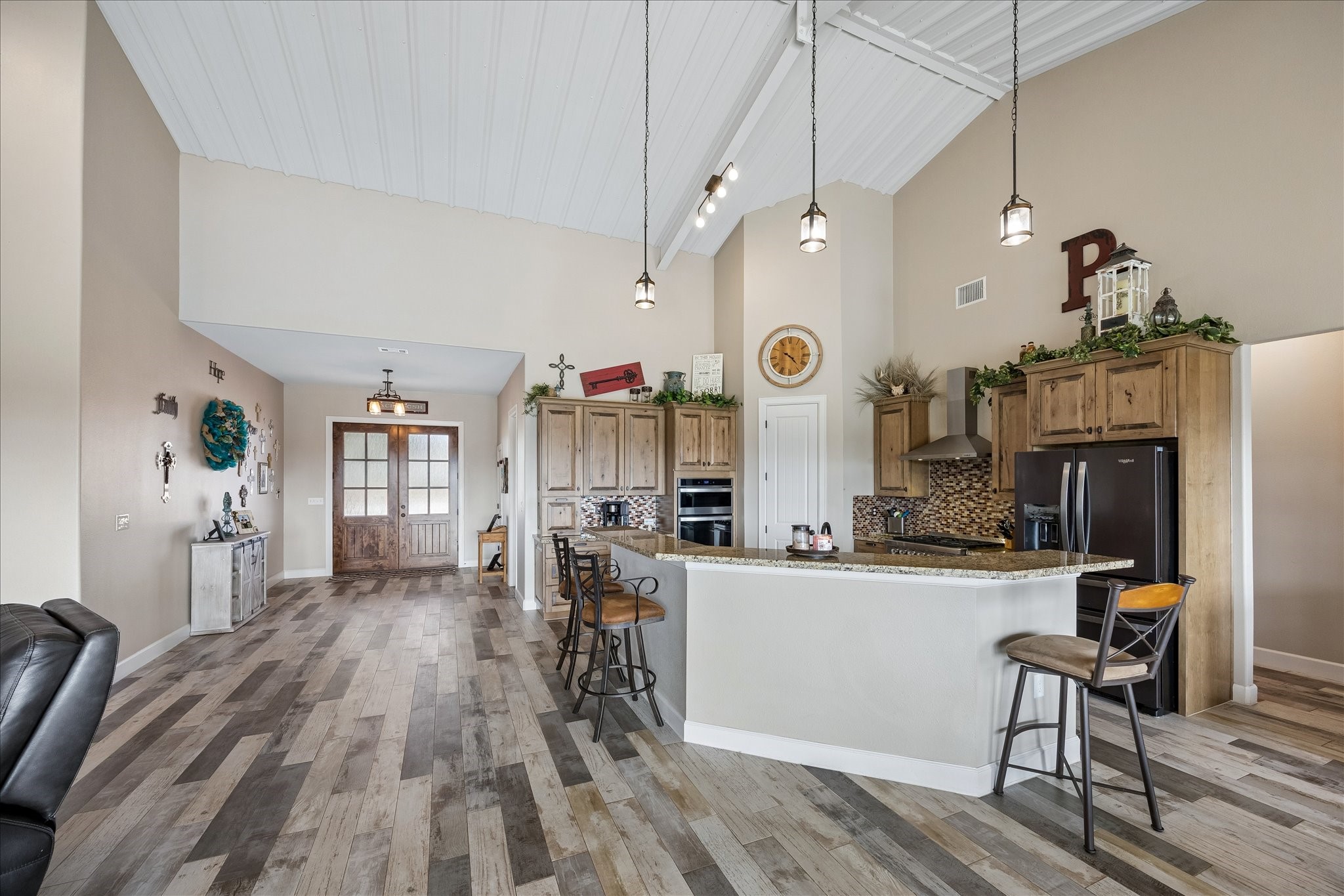 2224 Maler Road Sealy, TX 77474 - Photo 20 of 50 Open concept kitchen/living