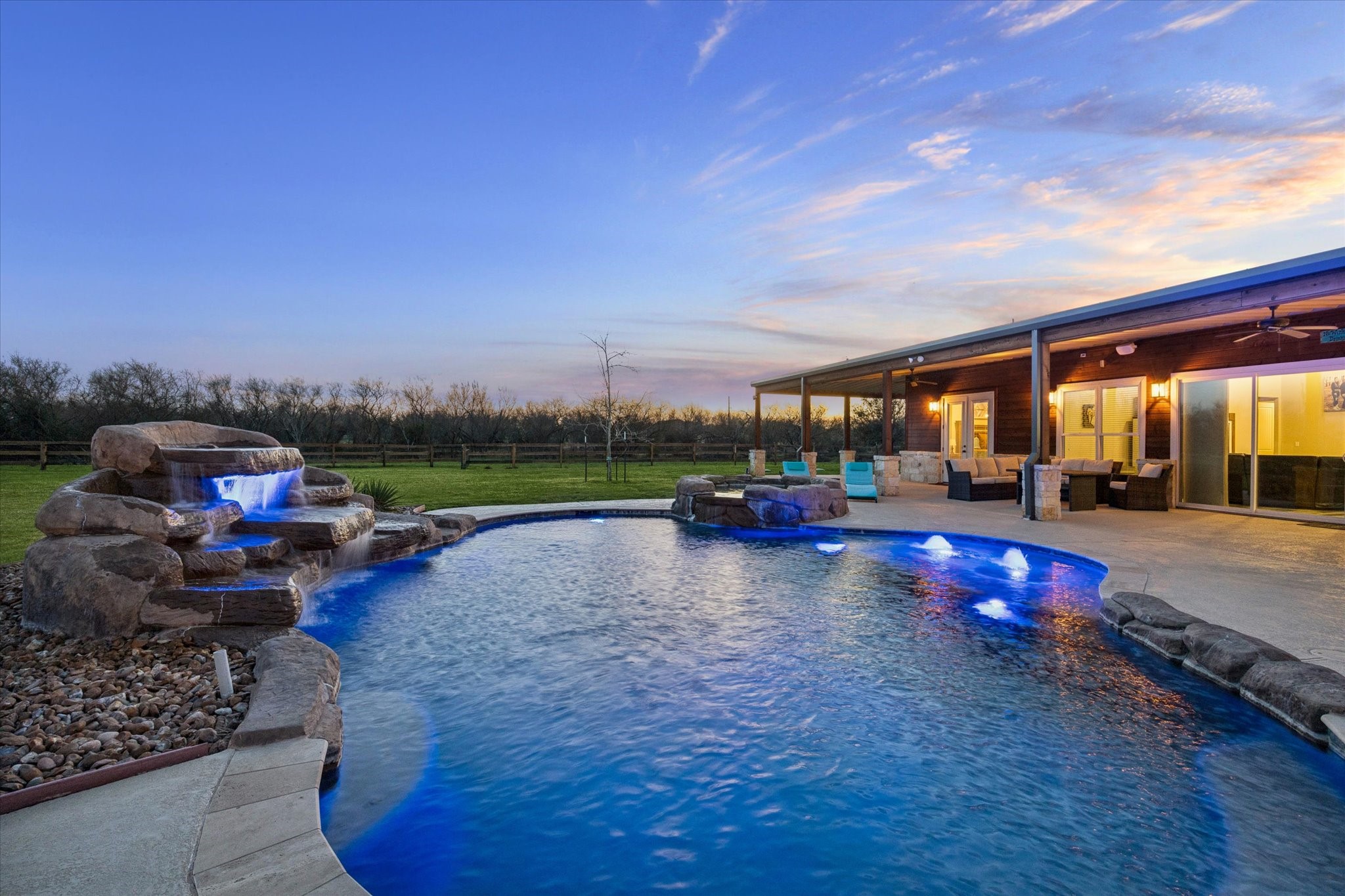 2224 Maler Road Sealy, TX 77474 - Photo 33 of 50 Beautiful spacious pool!