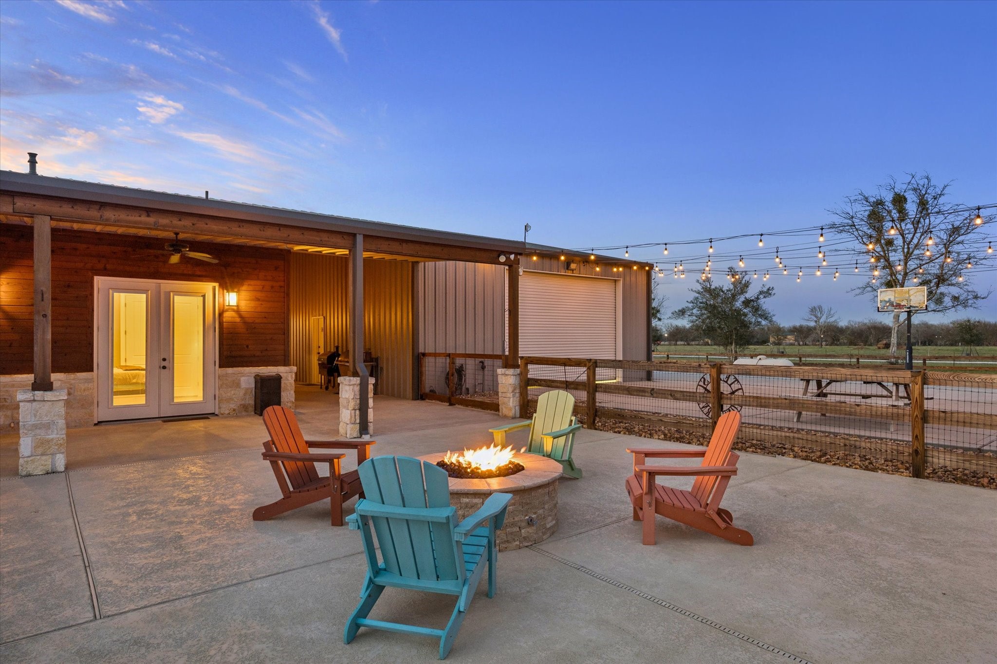 2224 Maler Road Sealy, TX 77474 - Photo 38 of 50 Fire pit area