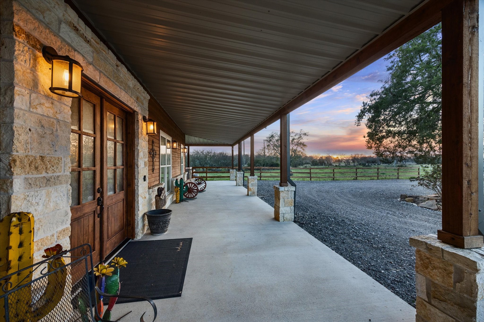 2224 Maler Road Sealy, TX 77474 - Photo 4 of 50 Spacious and peaceful front porch