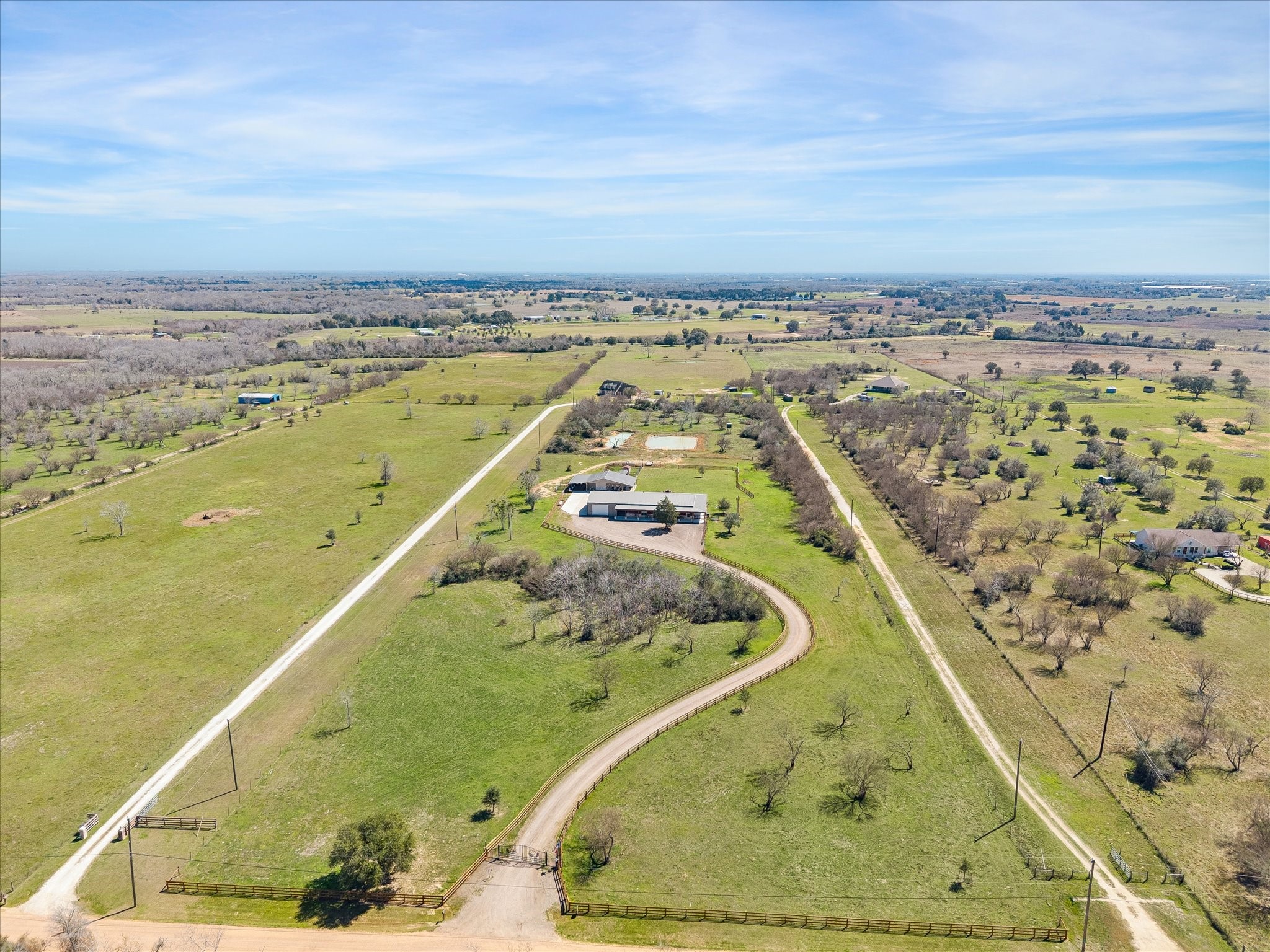 2224 Maler Road Sealy, TX 77474 - Photo 47 of 50 Aerial View of the property