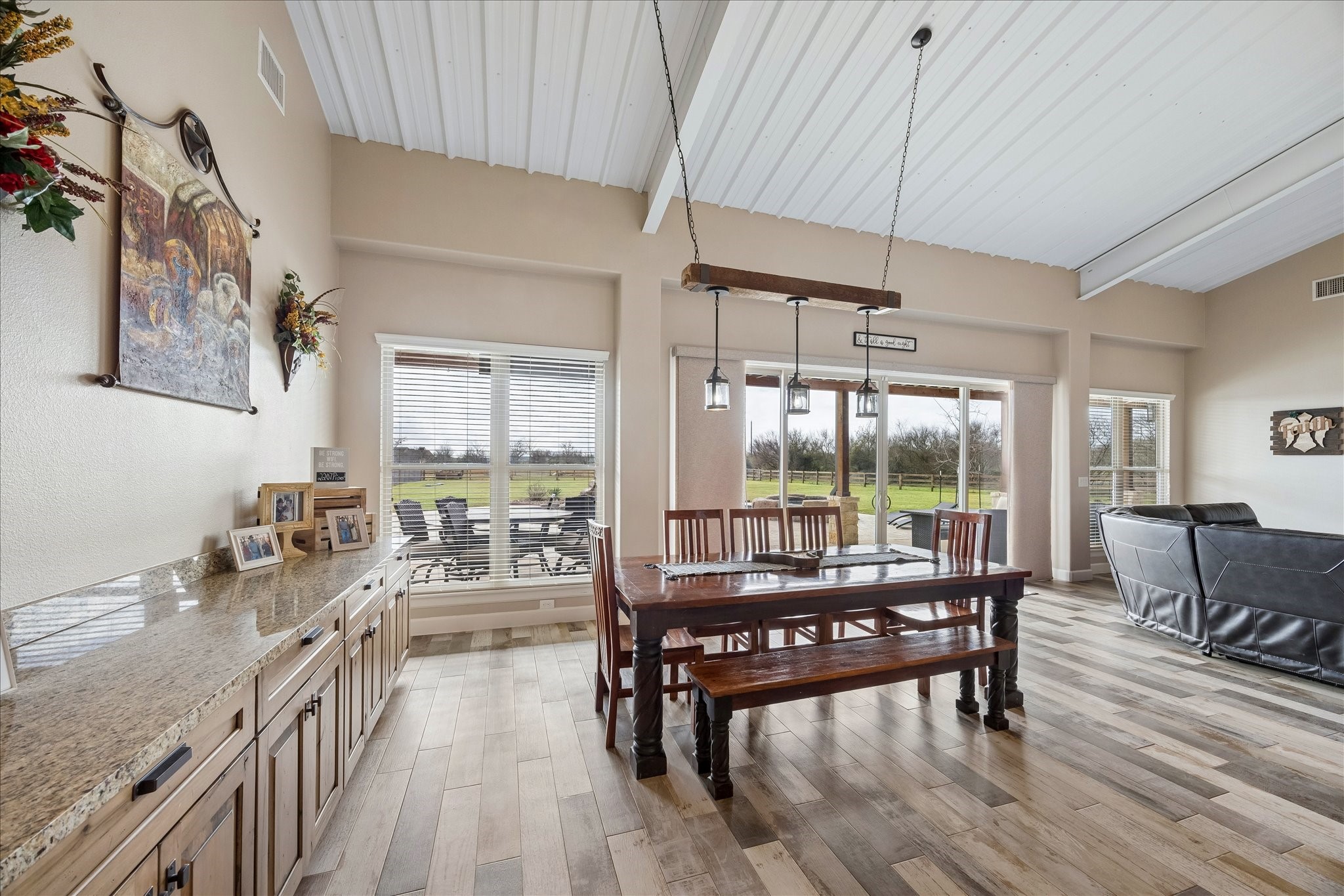 2224 Maler Road Sealy, TX 77474 - Photo 10 of 50 Spacious dining area open to the Living Room
