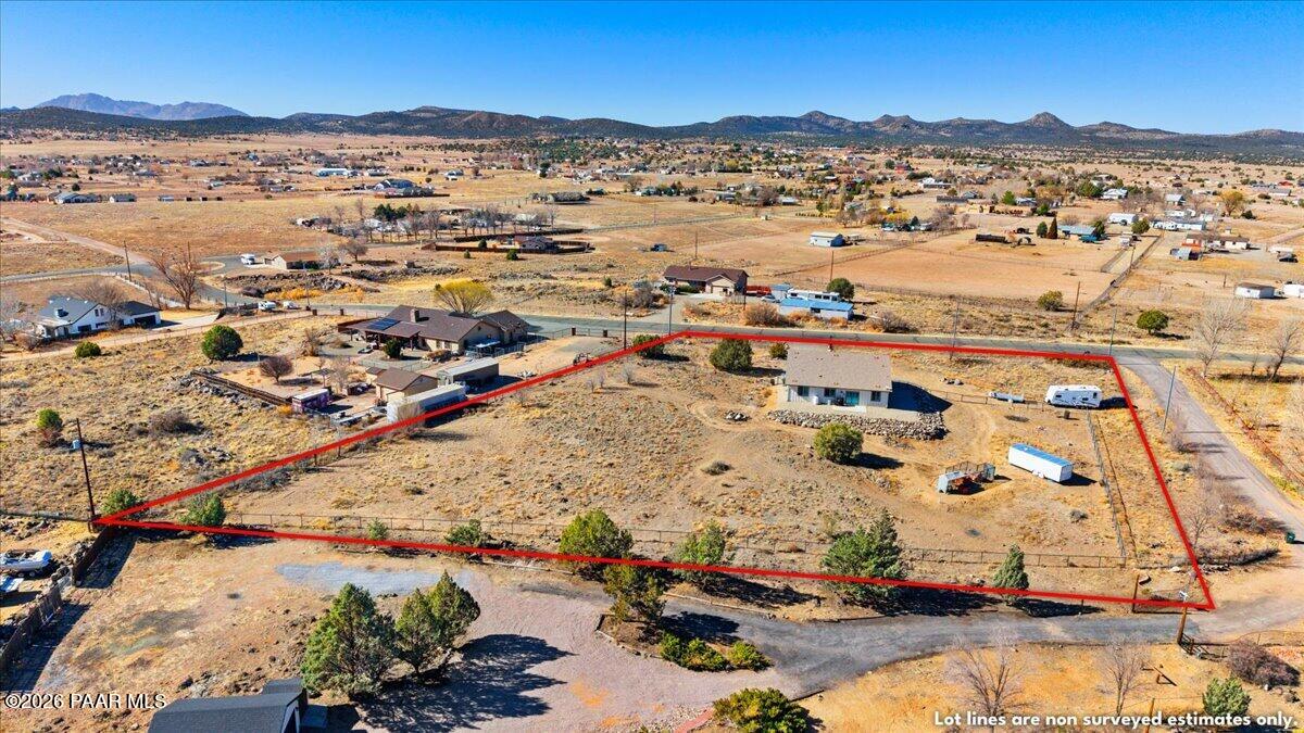 22367 North Malapai Ridge Road Paulden, AZ 86334 - Photo 20 of 23 a view of city and mountain