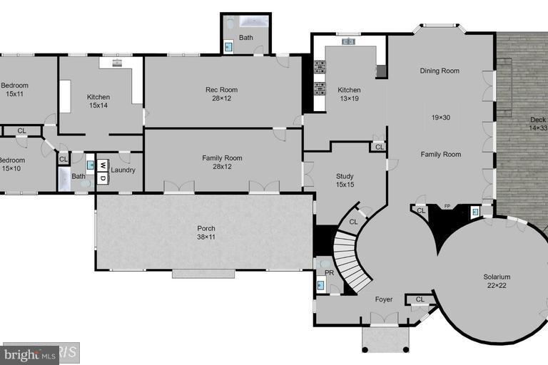 10513 Vale Road Oakton, VA 22124 - Photo 29 of 30 Main Level Floor Plan
