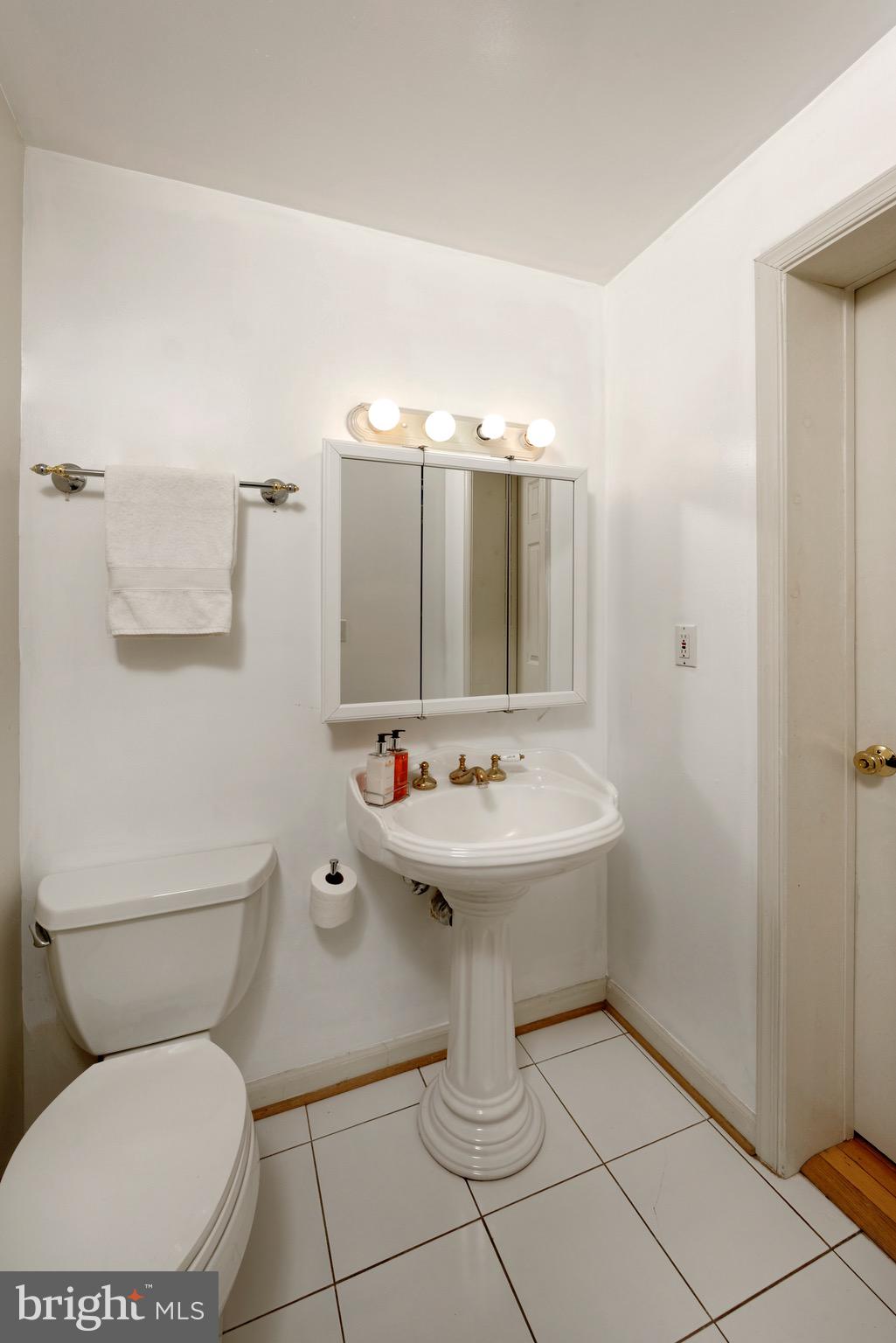 1608 Zulla Road Middleburg, VA 20117 - Photo 19 of 52 a bathroom with a toilet sink and mirror