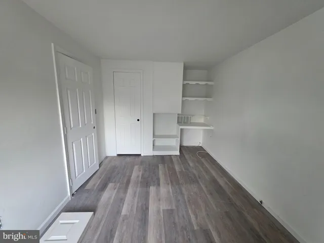 a view of wooden floor in a room