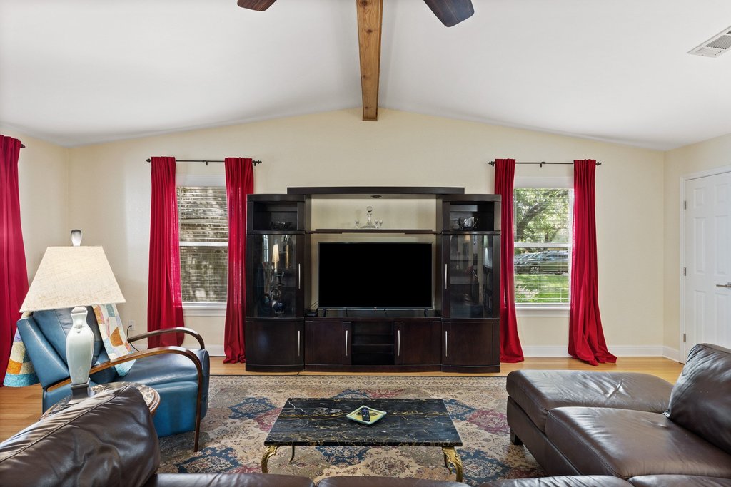 4526 Langtry Lane Austin, TX 78749 - Photo 12 of 33 Large living room with tons of space for any furniture configuration