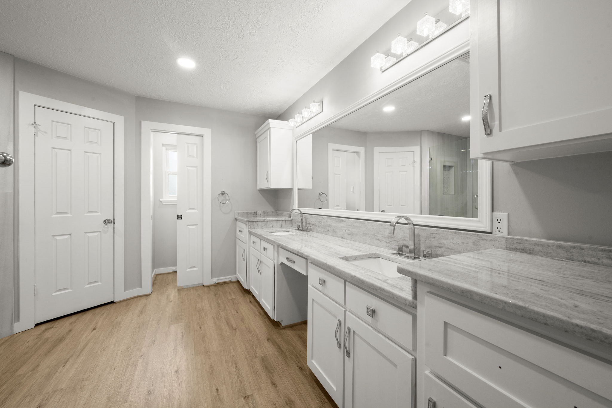 6607 Saffron Hills Drive Spring, TX 77379 - Photo 24 of 48 Stunning primary bath with gorgeous counters and updated fixtures.