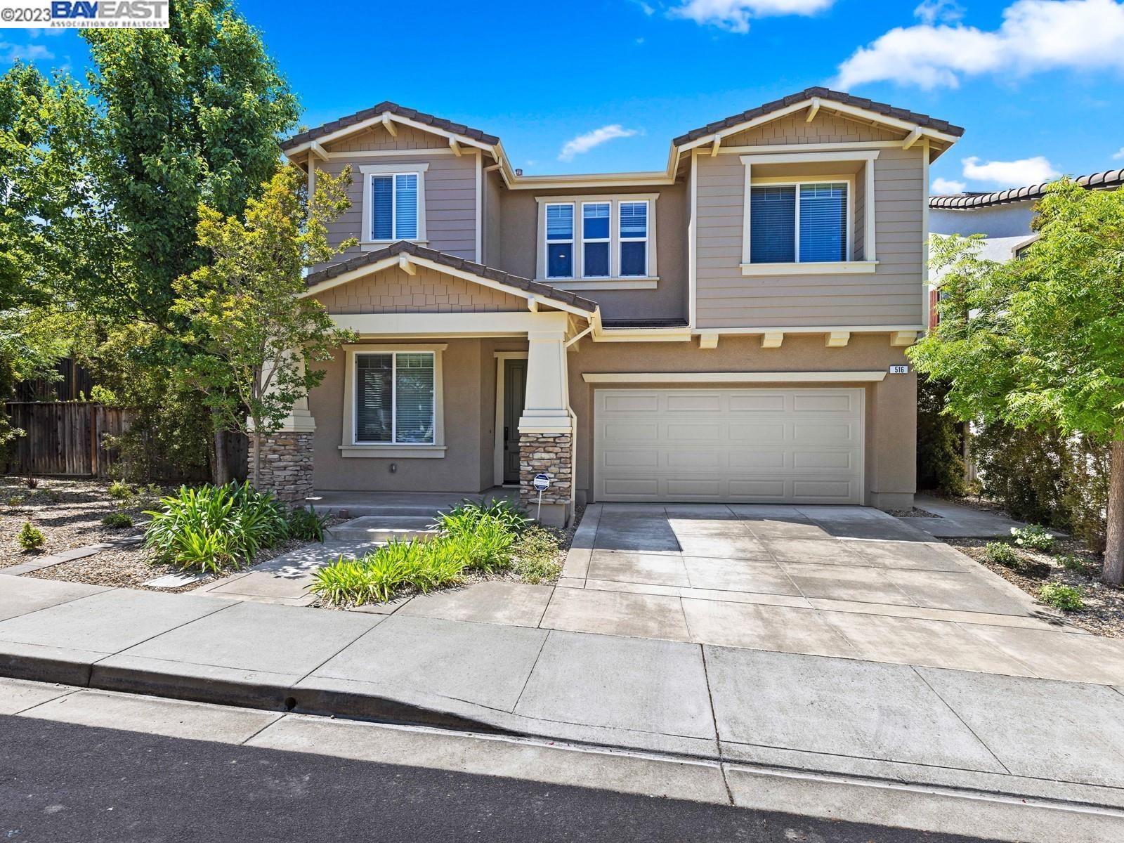 516 Byer Court San Ramon, CA 94582 - Photo 1 of 1 a front view of a house with a yard and garage