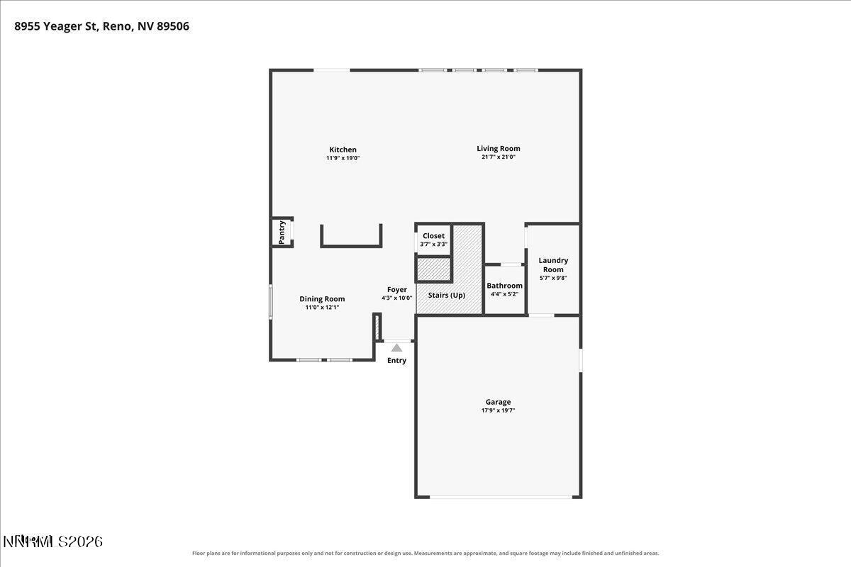 8955 Yeager Street Reno, NV 89506 - Photo 23 of 24 02-Floor-1