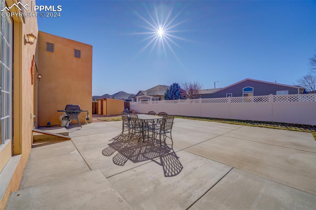 111 Rocchio Drive Florence, CO 81226 - Photo 9 of 50 a view of a terrace with furniture and stove