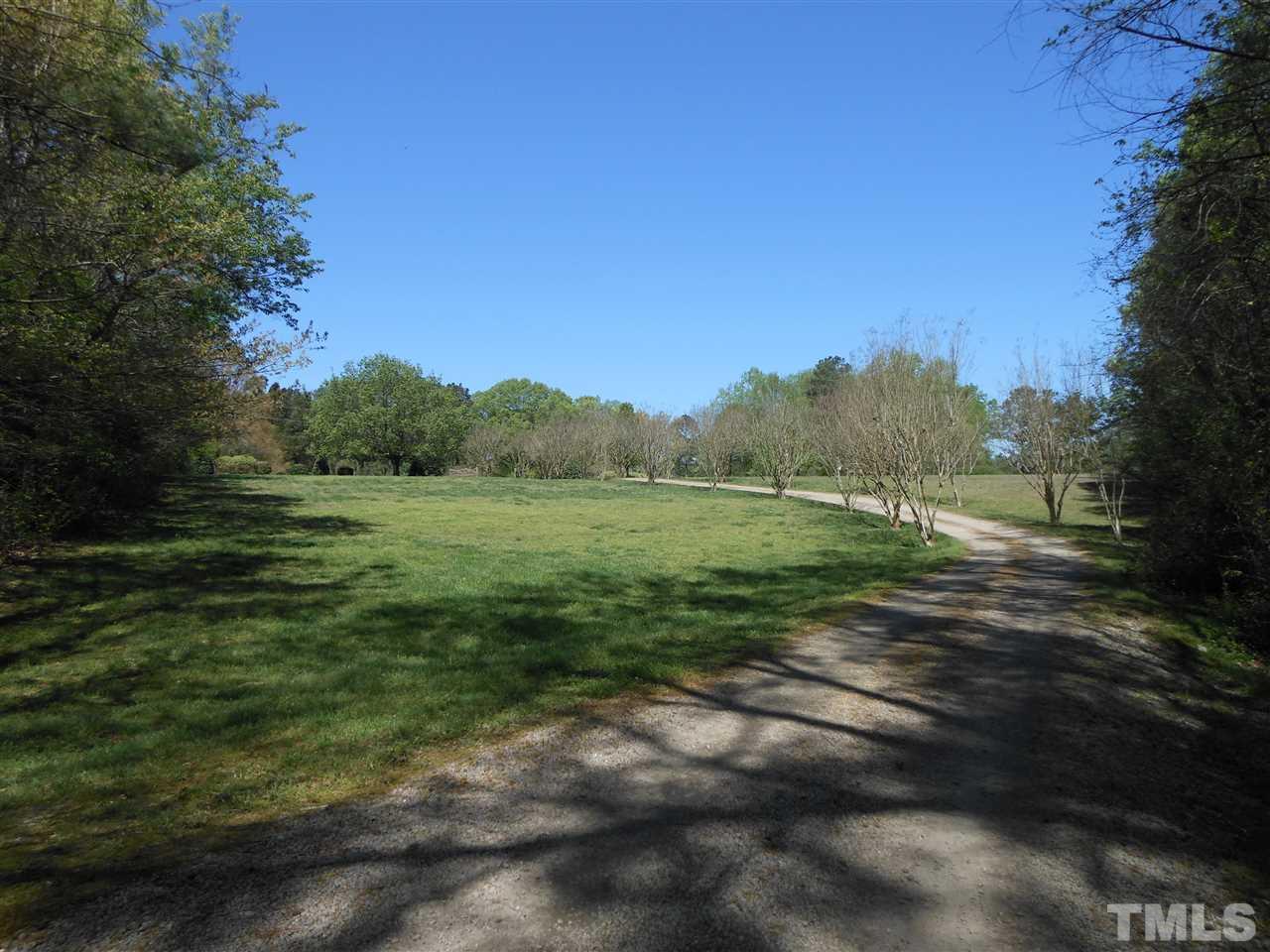 800 Mudham Road Wendell, NC 27591 - Photo 13 of 25 This is looking back towards the front gate and the pastures on both sides.