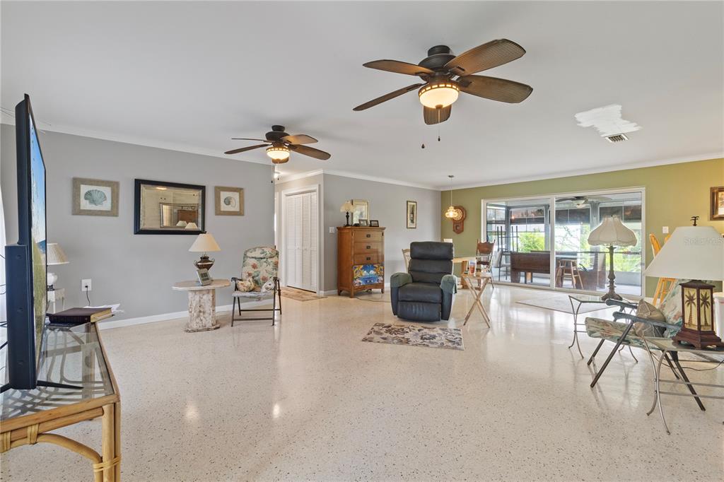 4020 Palm Drive Punta Gorda, FL 33950 - Photo 4 of 24 a living room with furniture and a large window