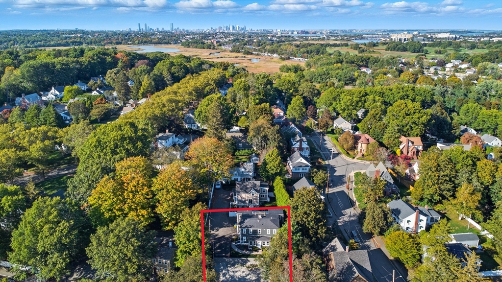 400 Adams Street, Unit A Milton, MA 02186 - Photo 25 of 27 an aerial view of multiple house