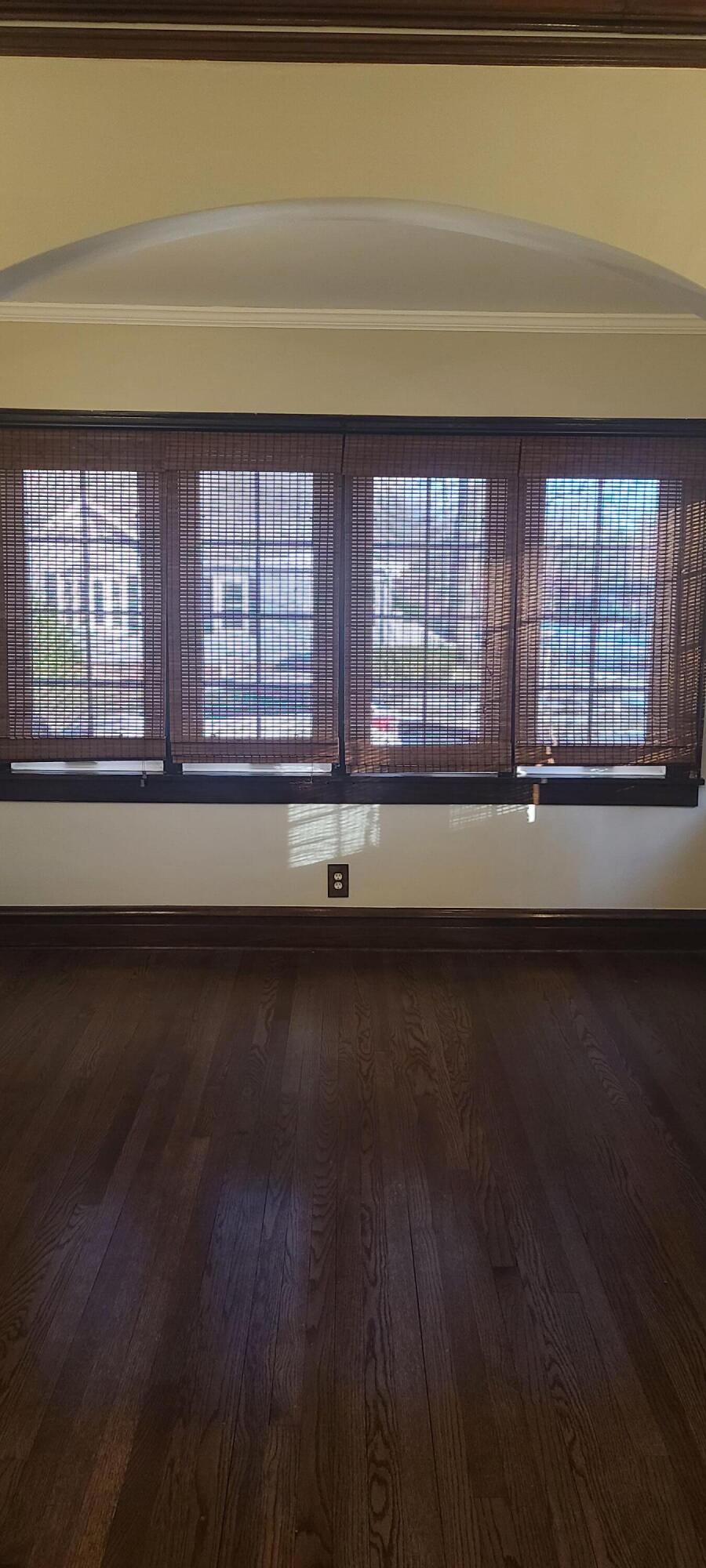 669 South 2nd Street Chesterton, IN 46304 - Photo 9 of 42 a view of an empty room with wooden floor and a window