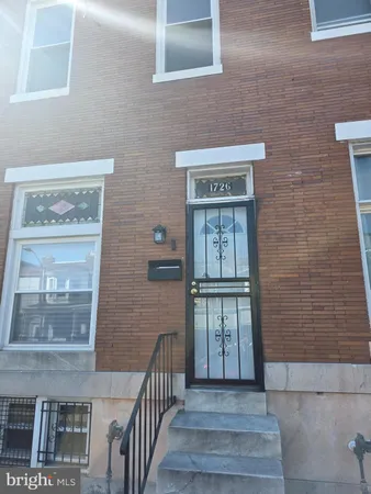 a view of front door of house