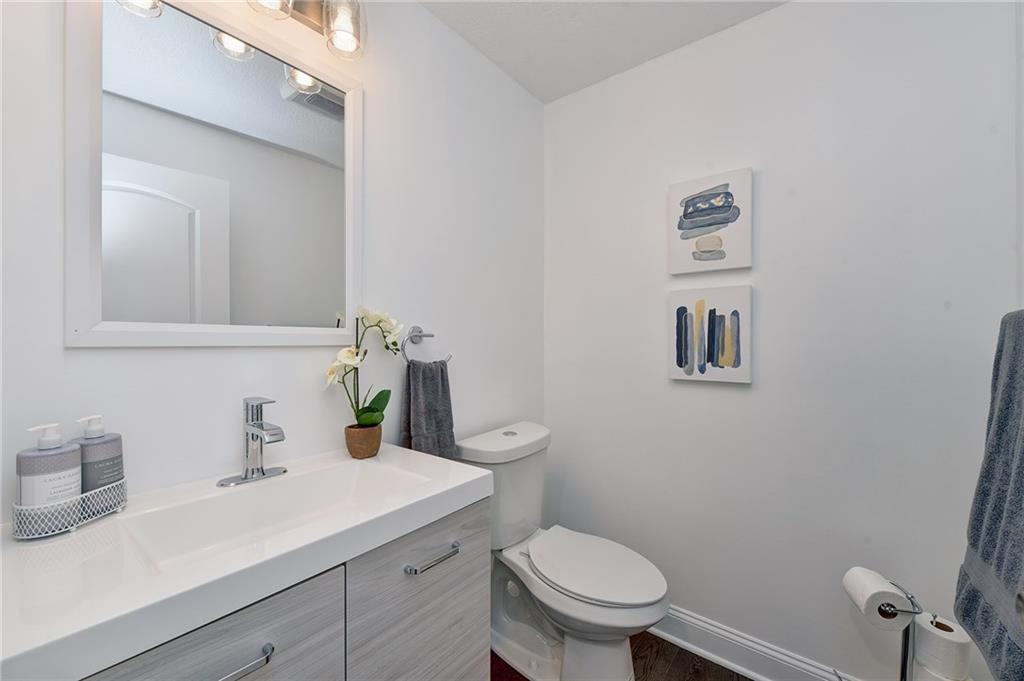 1242 Morrow Road Pittsburgh, PA 15241 - Photo 9 of 25 Adorable powder room next to the great room.
