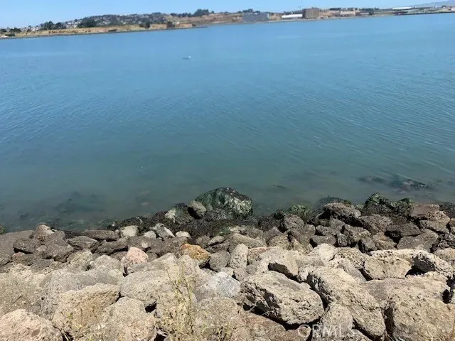 a view of a terrace with a table