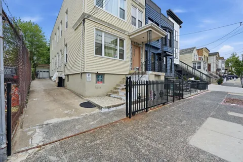 a view of a house with street