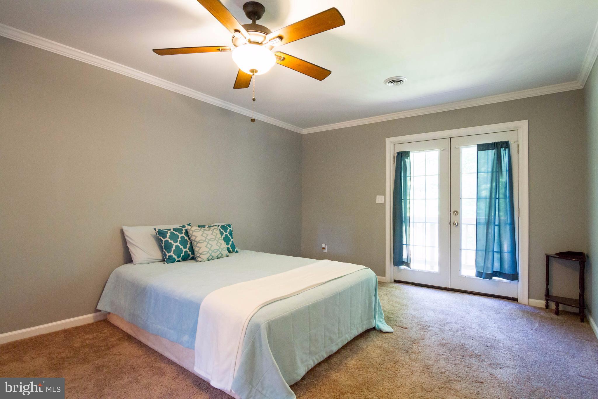 13523 Stonehouse Mountain Road Culpeper, VA 22701 - Photo 16 of 30 Master Bedroom with Small Private Deck
