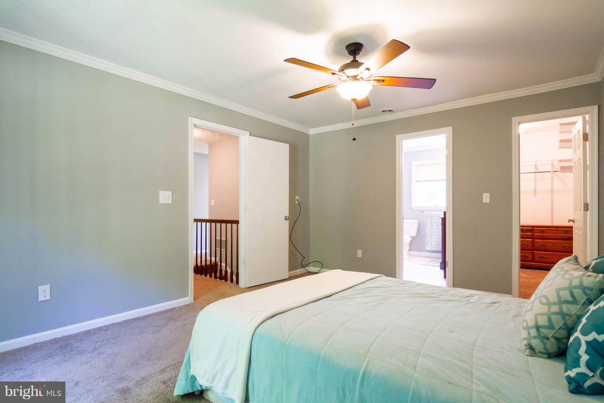 13523 Stonehouse Mountain Road Culpeper, VA 22701 - Photo 17 of 30 Master Bedroom with Private Bath and Walk In Close