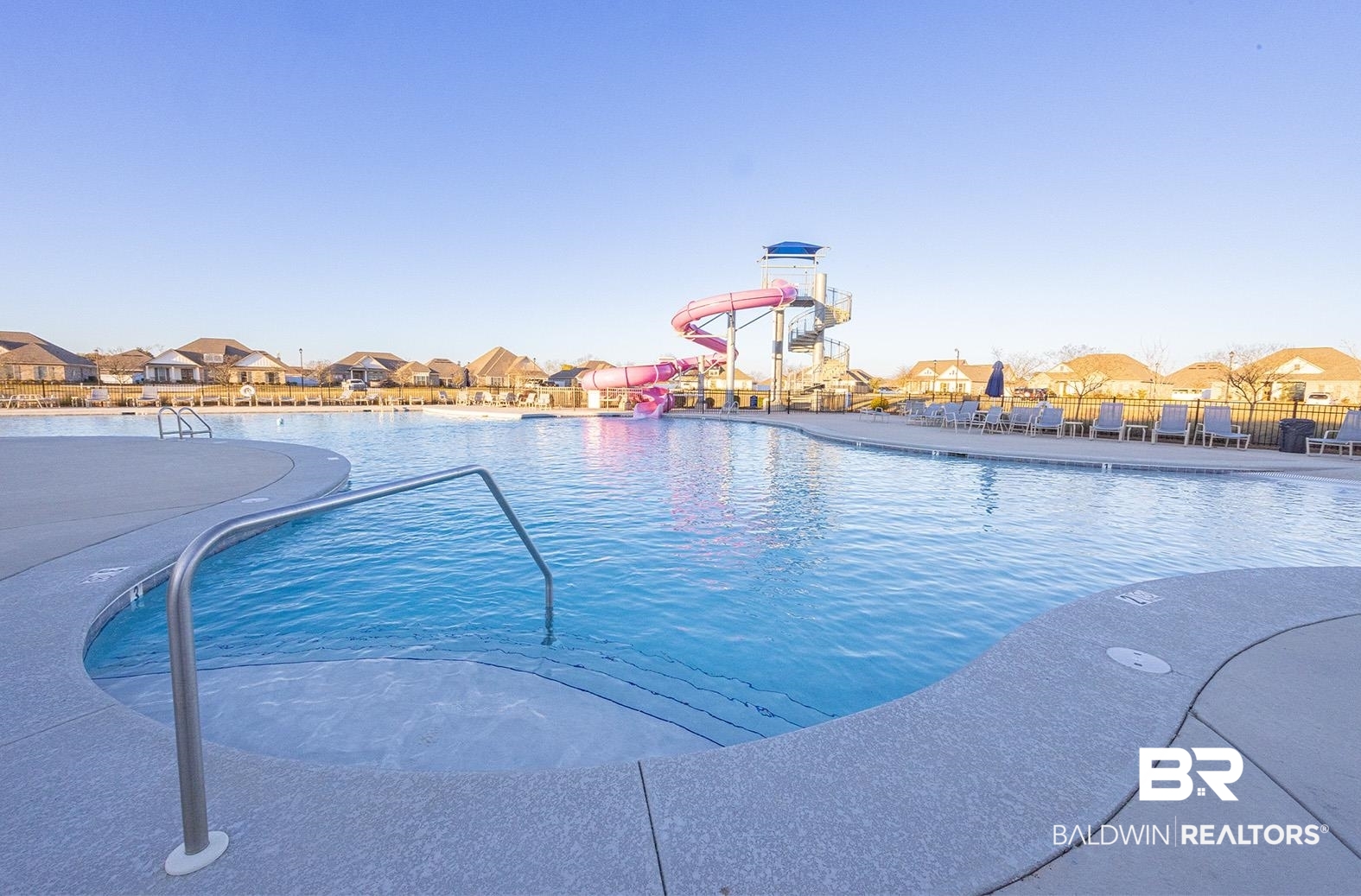 11044 Native Dancer Way Daphne, AL 36526 - Photo 51 of 67 View of swimming pool featuring a water slide