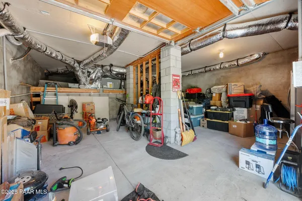 a view of storage and utility room