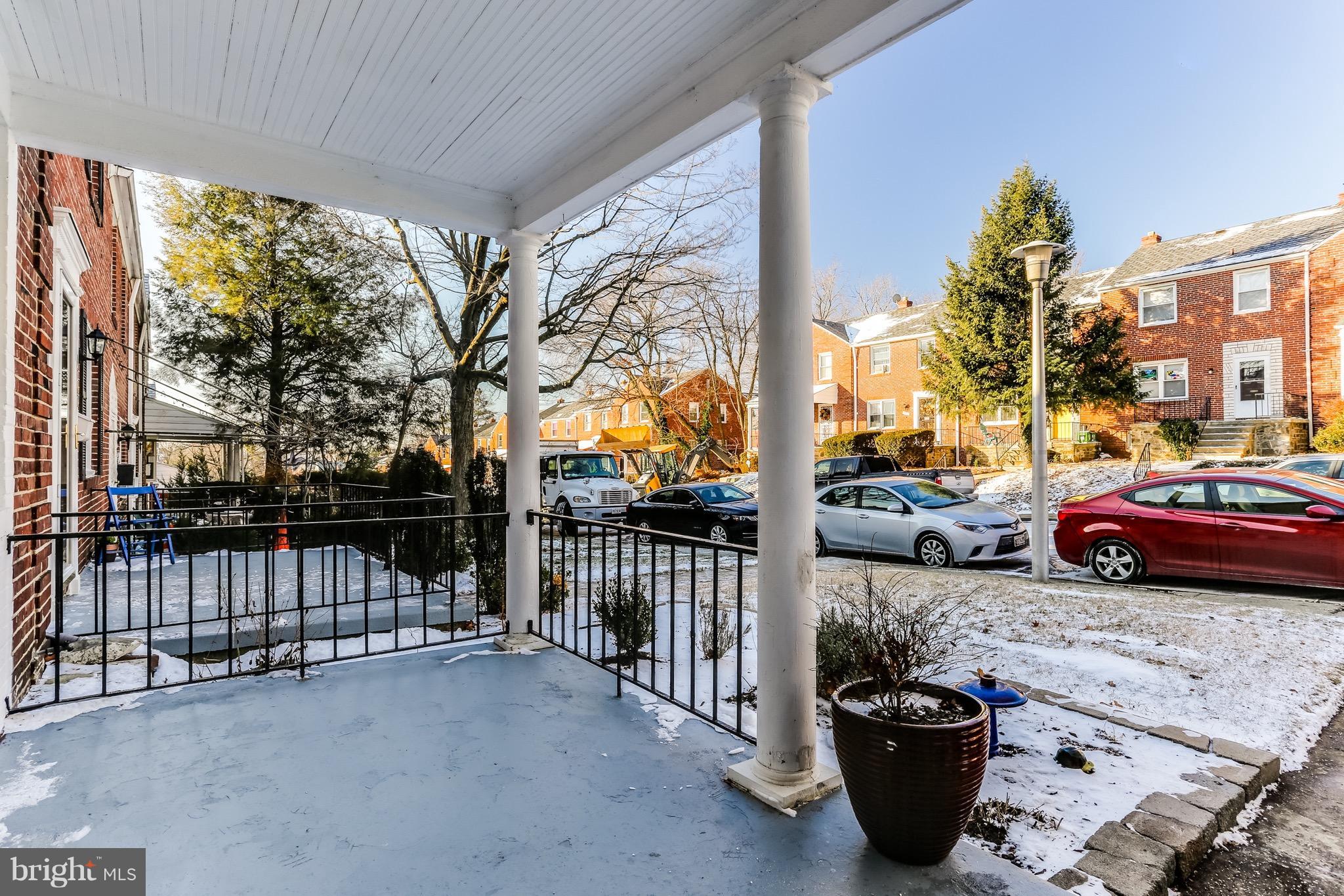 Big covered front porch