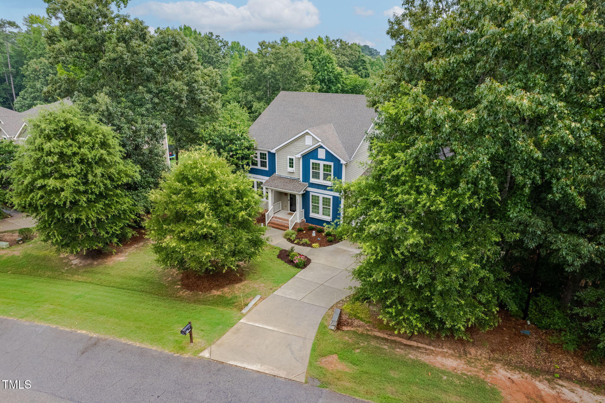 218 Inwood Forest Drive Raleigh, NC 27603 - Photo 65 of 83 71-web-or-mls-218 Inwood Forest - aerial