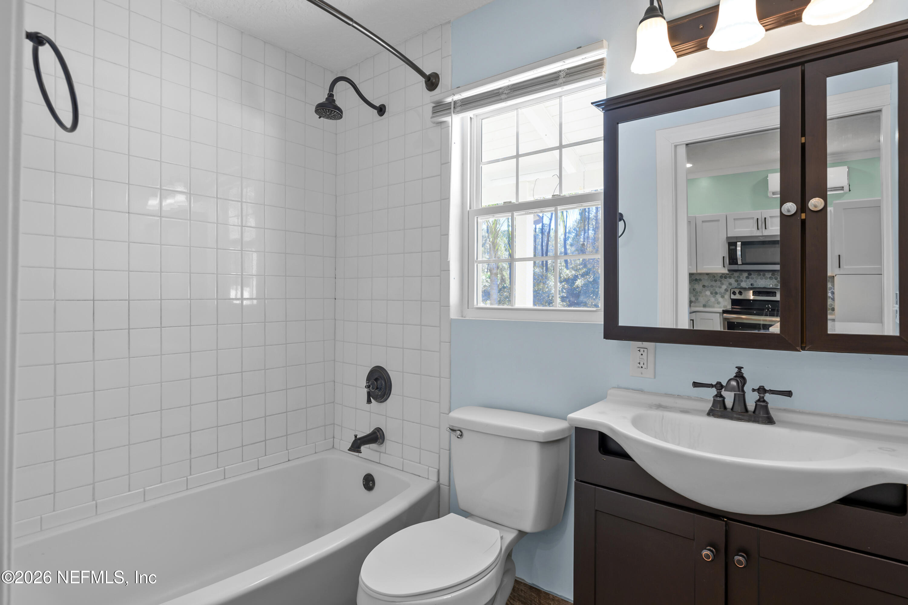 179 Georgetown Denver Road Georgetown, FL 32139 - Photo 16 of 24 a bathroom with a sink toilet a mirror and shower