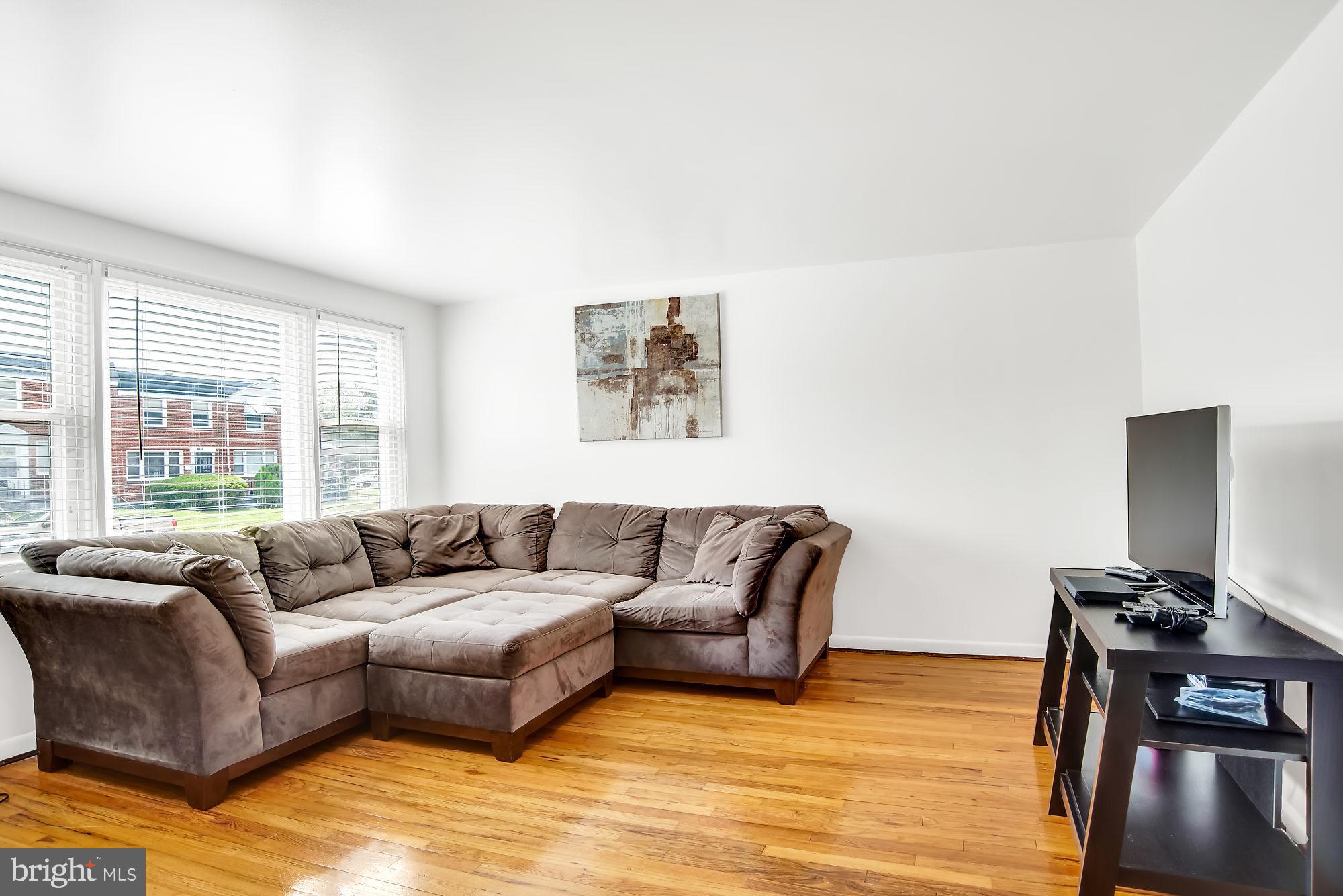 5442 Whitwood Road Baltimore, MD 21206 - Photo 4 of 25 Living Room with Wood Floors