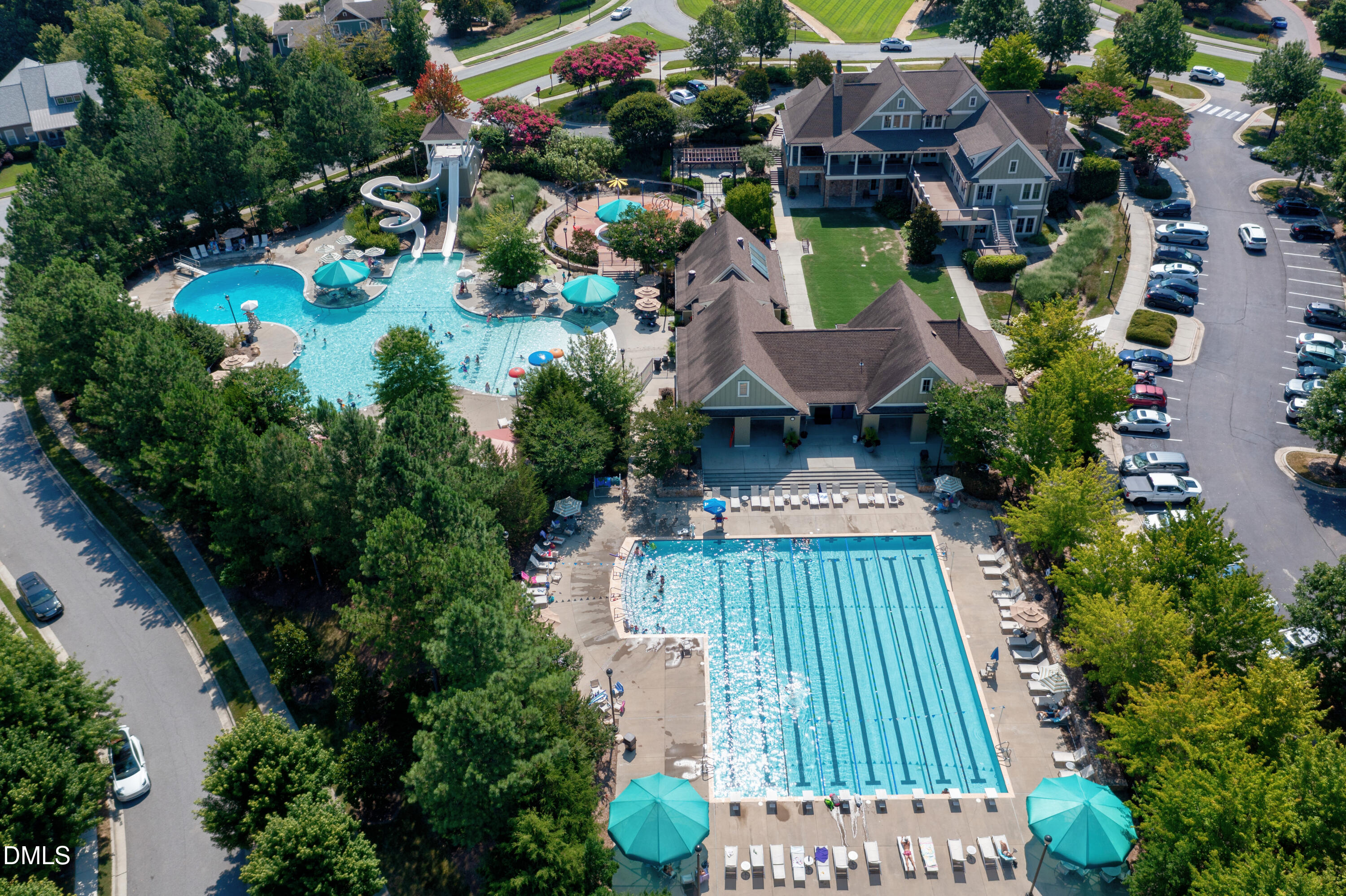 2025 Great Ridge Parkway Chapel Hill, NC 27516 - Photo 58 of 61 an aerial view of a house
