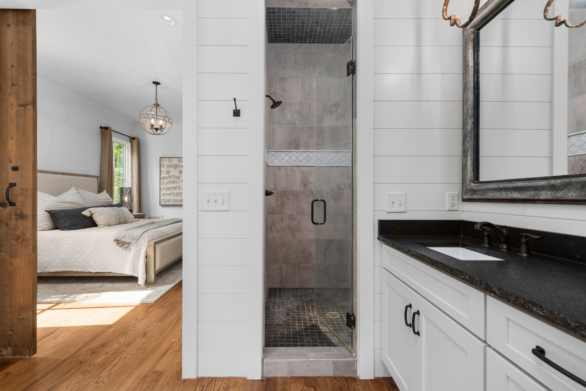 919 High Point Ridge Road Franklin, TN 37069 - Photo 25 of 53 a en suite bathroom with a granite countertop sink a toilet and shower