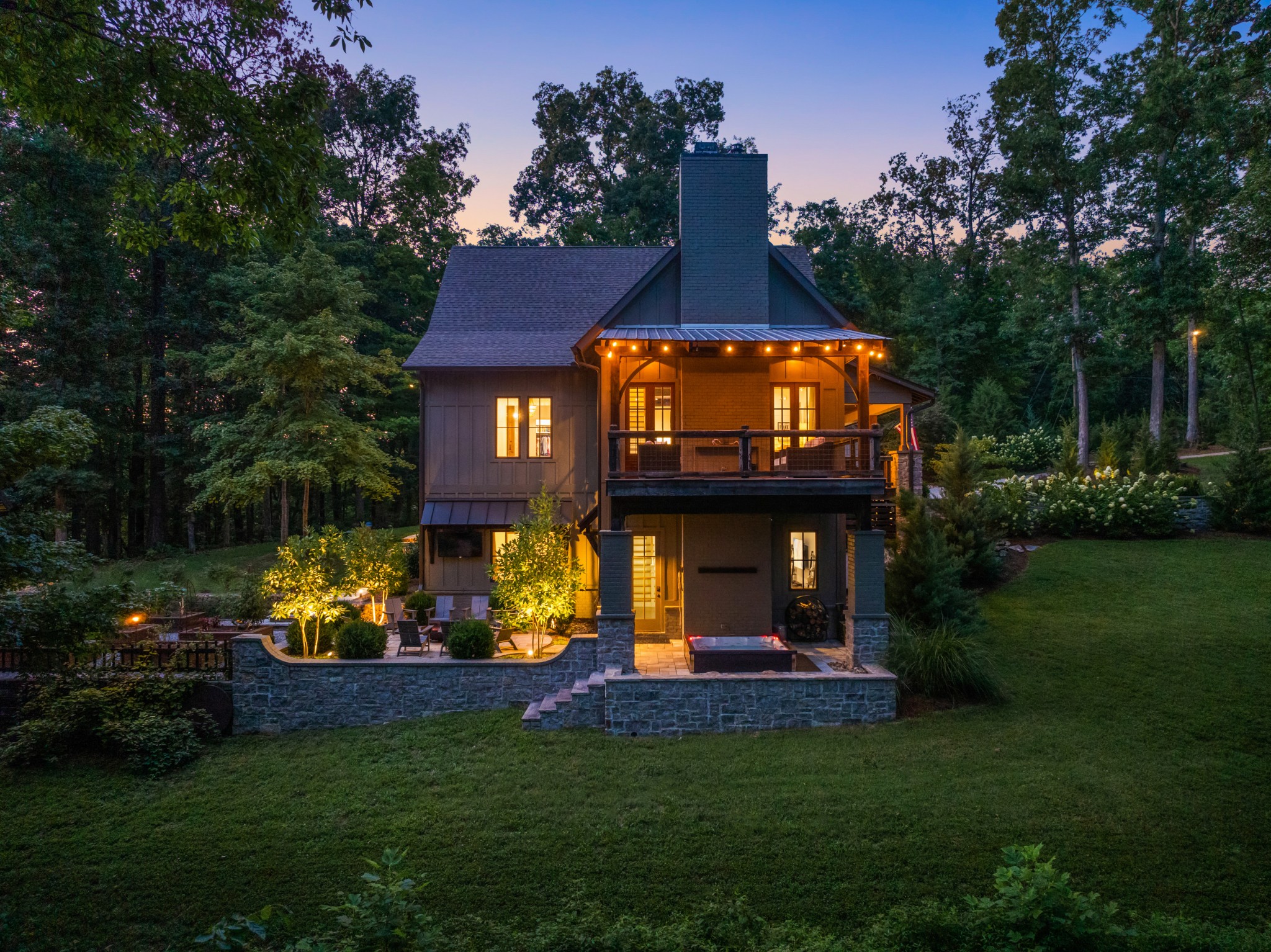 919 High Point Ridge Road Franklin, TN 37069 - Photo 50 of 53 a front view of a house with garden