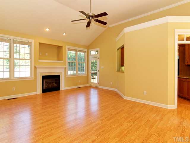 205 Spring Park Road Wake Forest, NC 27587 - Photo 25 of 25 Open floor plan with laminate flooring!