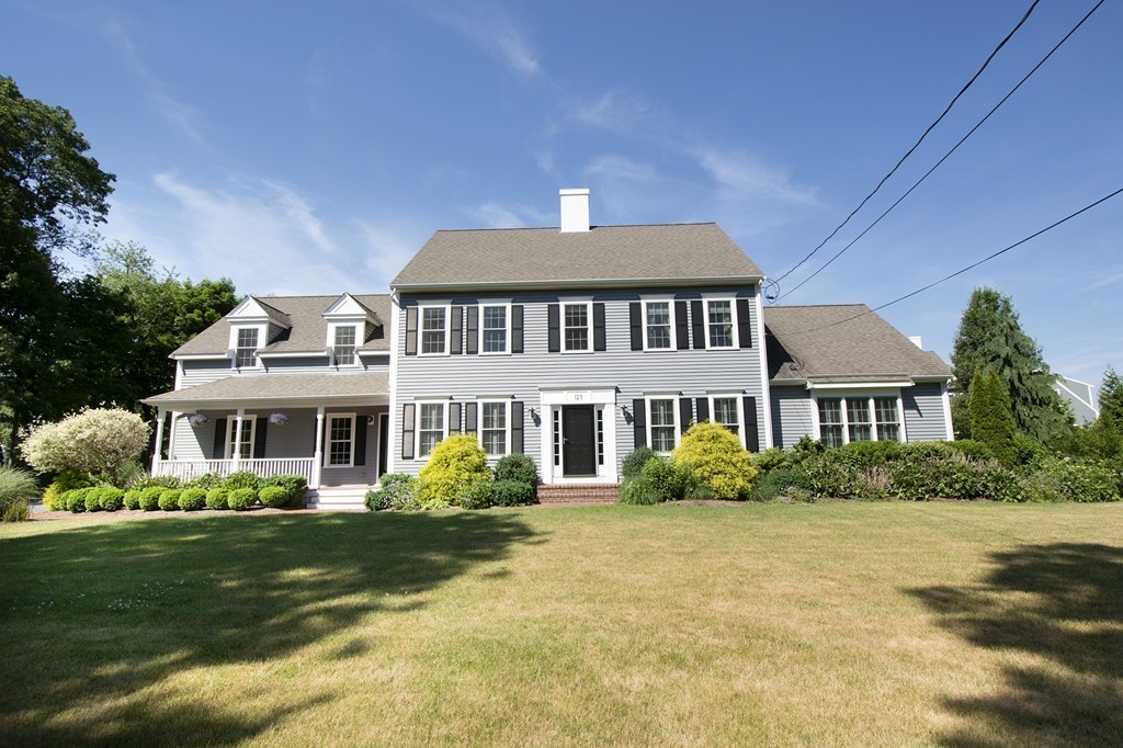 123 Tilden Road Scituate, MA 02066 - Photo 1 of 27 a front view of a house with a yard