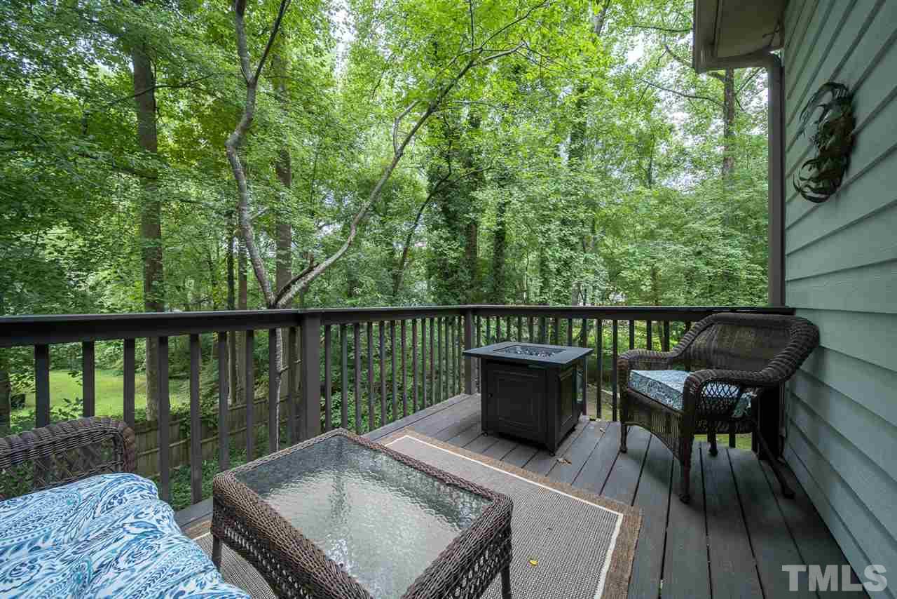 2001 Cayuga Place Raleigh, NC 27612 - Photo 13 of 21 Private second floor deck off master