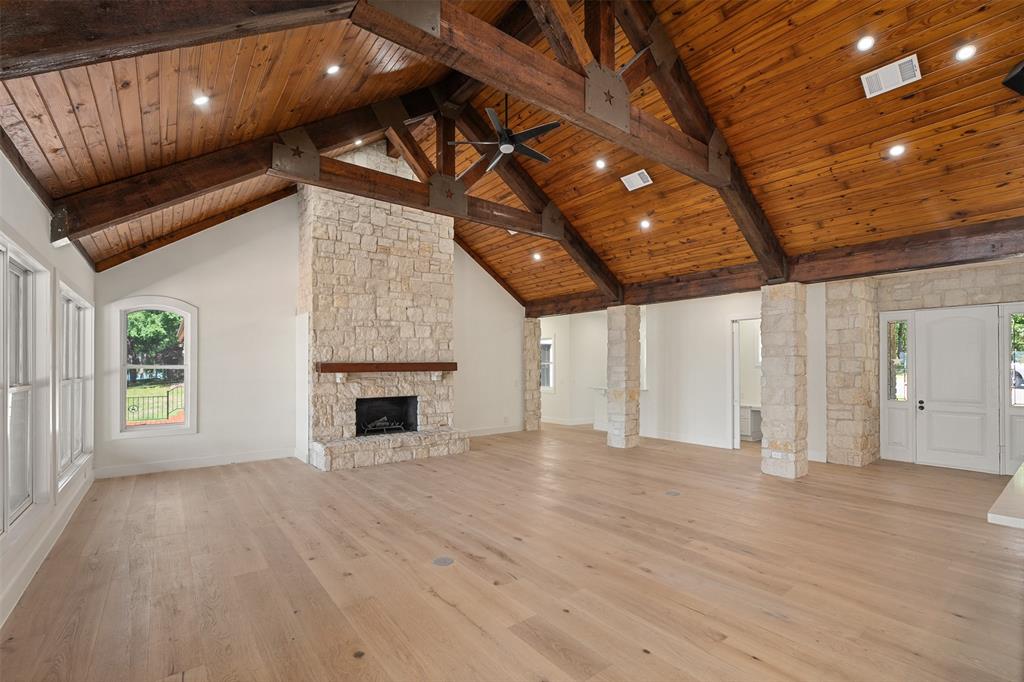 14354 Ridge Lane Malakoff, TX 75148 - Photo 5 of 40 a view of a livingroom with a fireplace and window