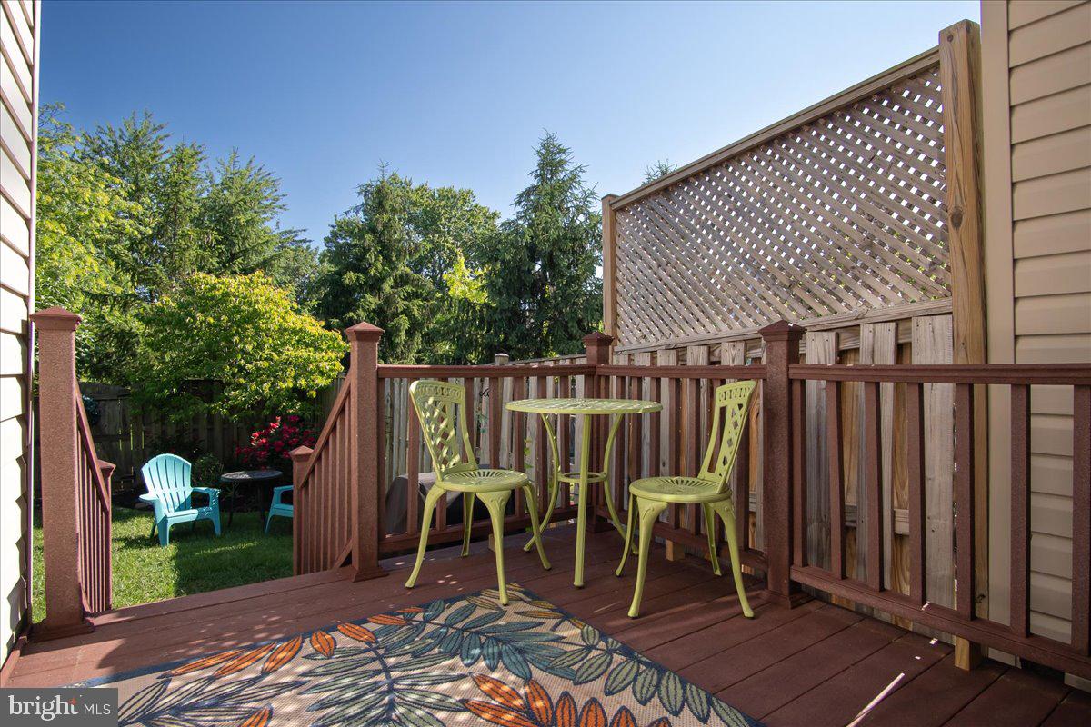 2003 Buell Drive Frederick, MD 21702 - Photo 19 of 32 a view of a chairs and table in the patio