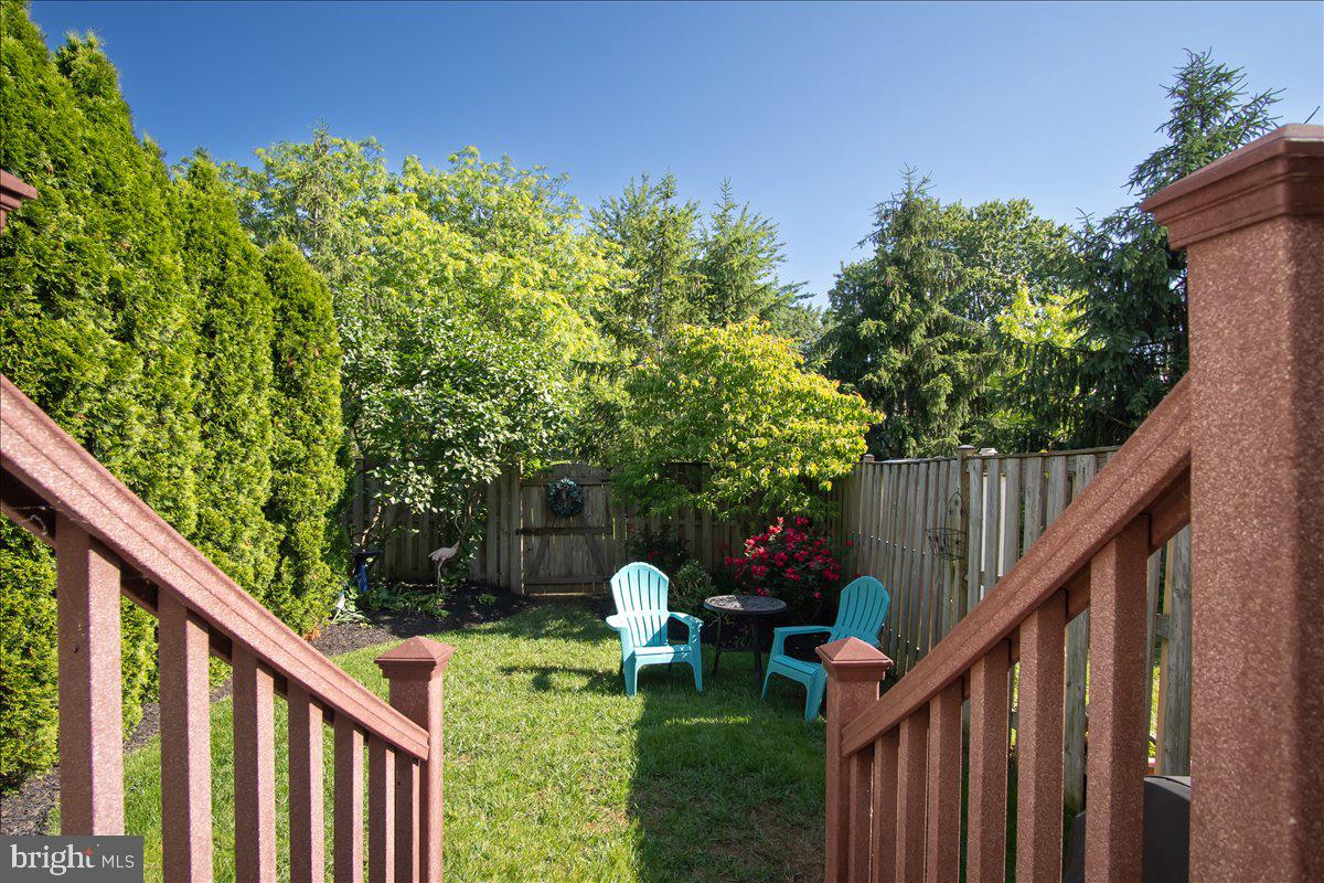 2003 Buell Drive Frederick, MD 21702 - Photo 20 of 32 a view of a deck with furniture and garden