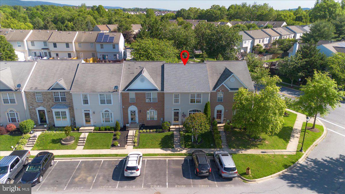 2003 Buell Drive Frederick, MD 21702 - Photo 23 of 32 an aerial view of a house with garden space and street view