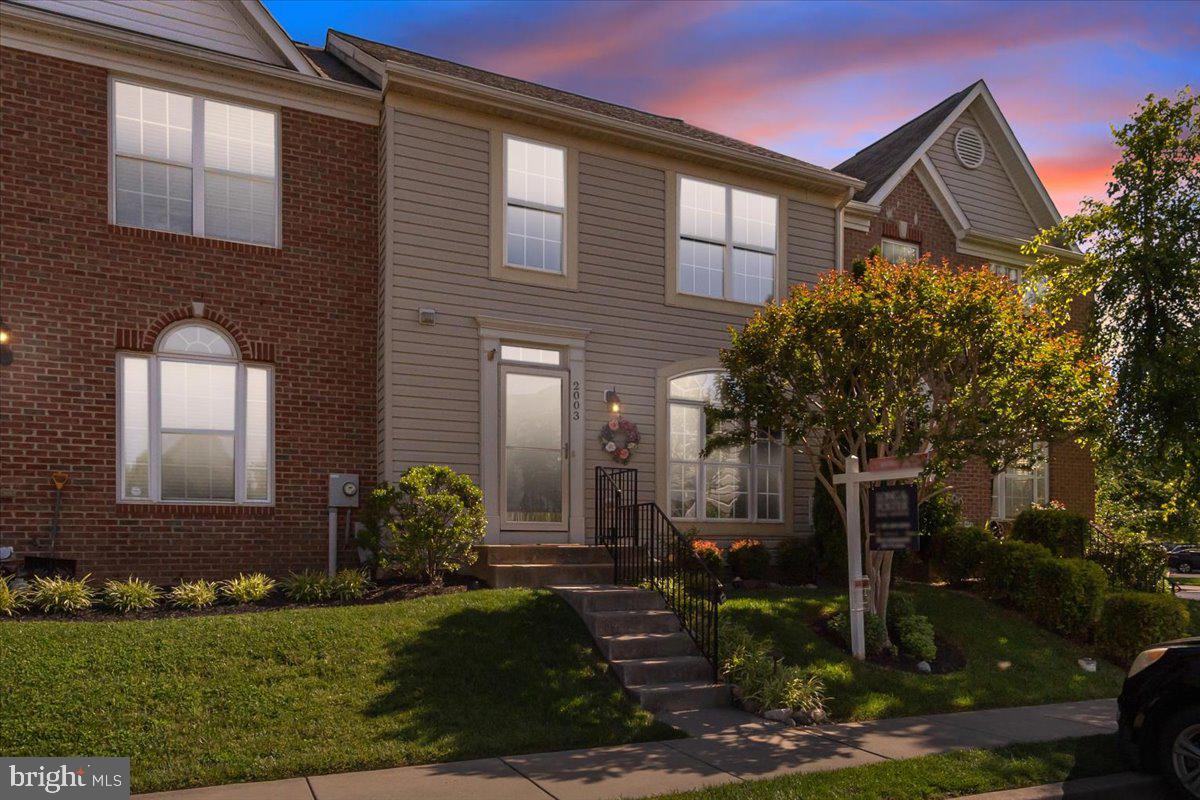 2003 Buell Drive Frederick, MD 21702 - Photo 30 of 32 a front view of a house with garden